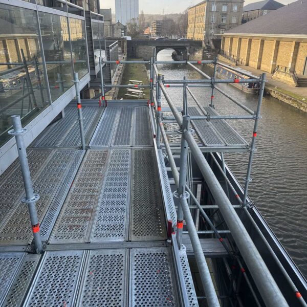 Ellison Scaffolding West Yorkshire, using Layher Scaffolding