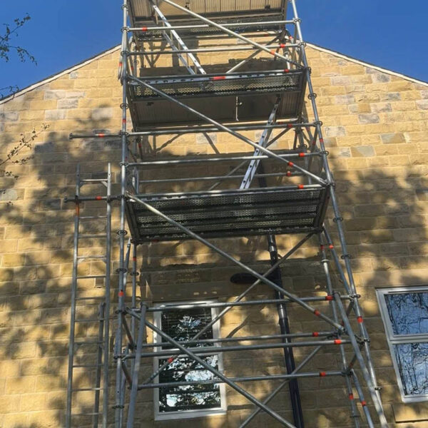 Ellison Scaffolding West Yorkshire, using Layher Scaffolding