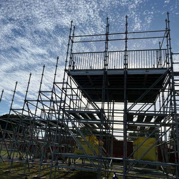 Ellison Scaffolding West Yorkshire, using Layher Scaffolding